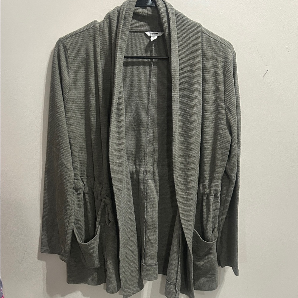 Sonoma Women's Cardigan - Olive Green